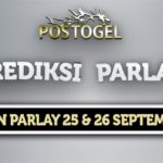 Prediksi Parlay Jitu 25 dan 26 September 2022