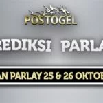Prediksi Parlay Jitu 25 dan 26 Oktober 2022