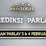 Prediksi Parlay Jitu 3 dan 4 Februari 2023