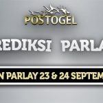 Prediksi Parlay Jitu 23 dan 24 September 2023