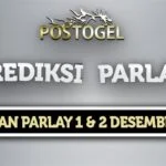 Prediksi Parlay Jitu 1 dan 2 Desember 2024
