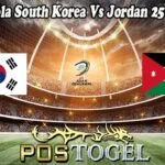 Prediksi Bola South Korea Vs Jordan 25 Maret 2025