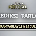 Prediksi Parlay Jitu 13 dan 14 Juli 2025