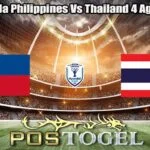 Prediksi Bola Philippines Vs Thailand 4 Agustus 2026