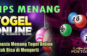 Rahasia Menang Togel Online Untuk Bisa di Mengerti